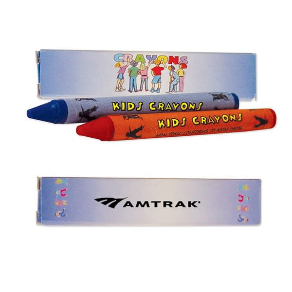 2 Pack Personalized Crayons For Schools Businesses Custom Crayons